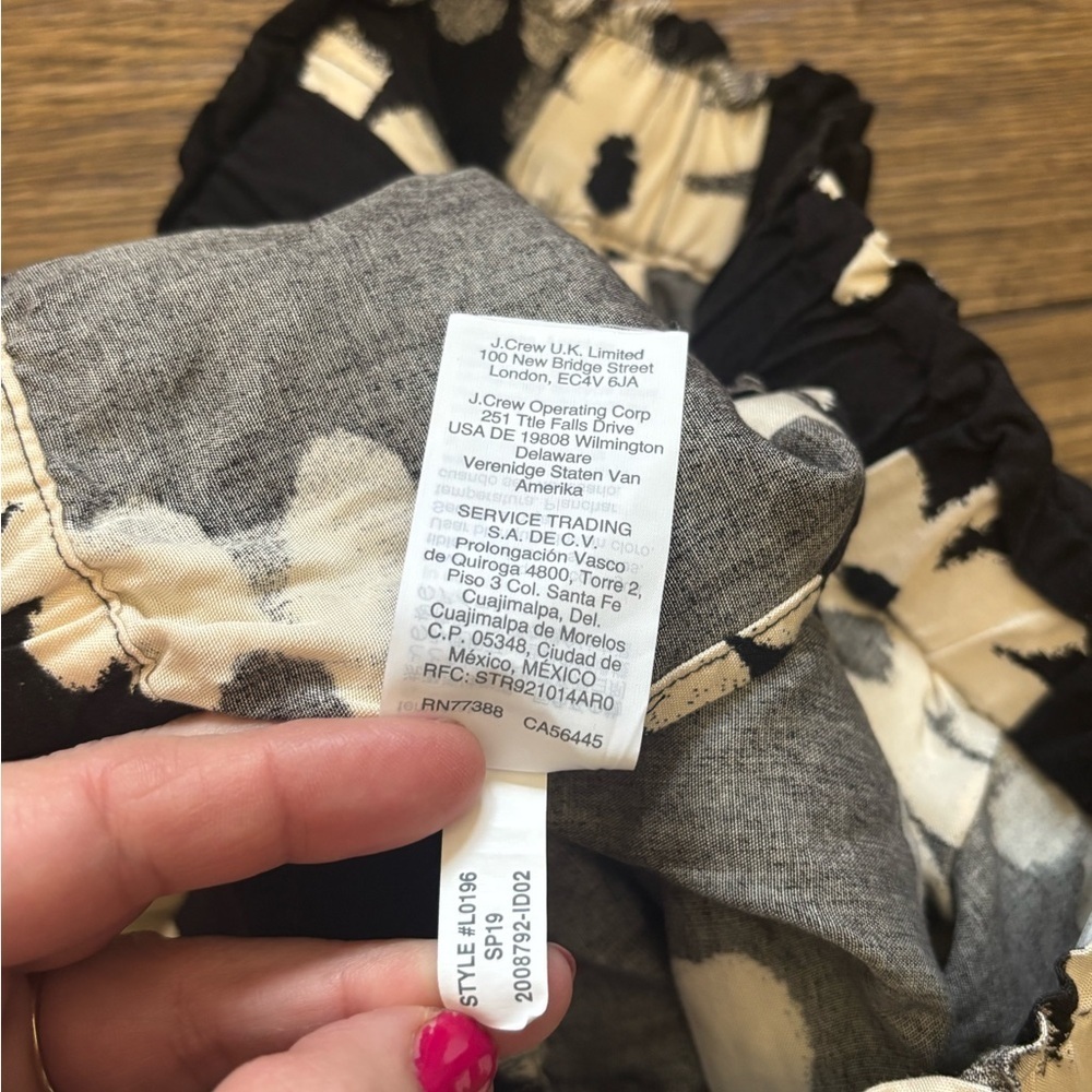 Madewell Drapey pull-on shorts floral ikat Flowy - Picture 10 of 11